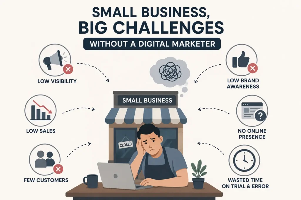 Read Now 10 Benefits Of A Digital Marketer For Small Businesses Challenges faced without a digital marketer