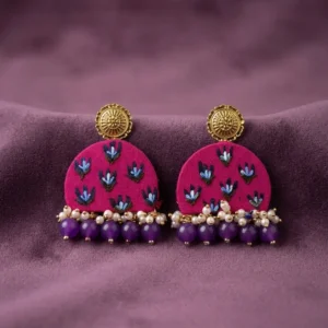 half circle earrings
