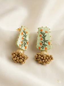 Home handpainted earrings