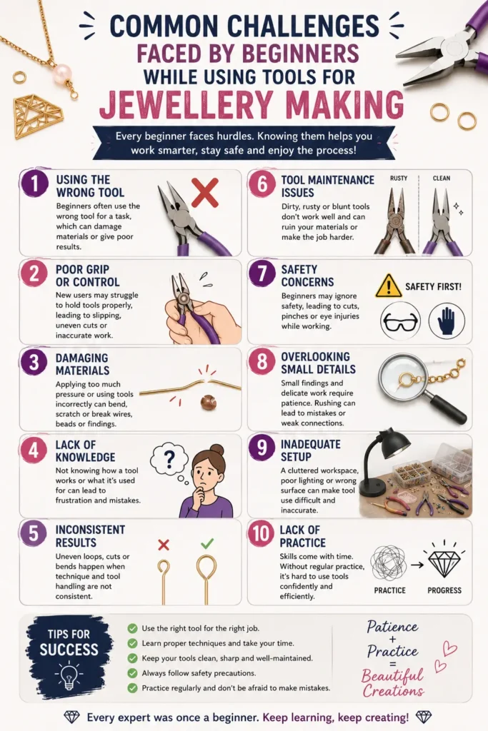 Common challenges faced while making jewellery