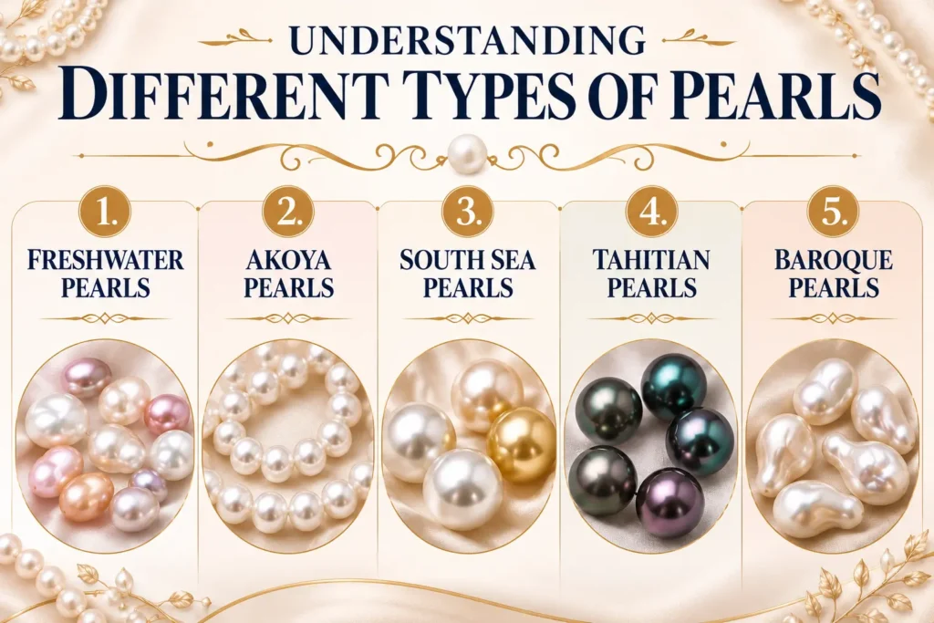different types of pearls