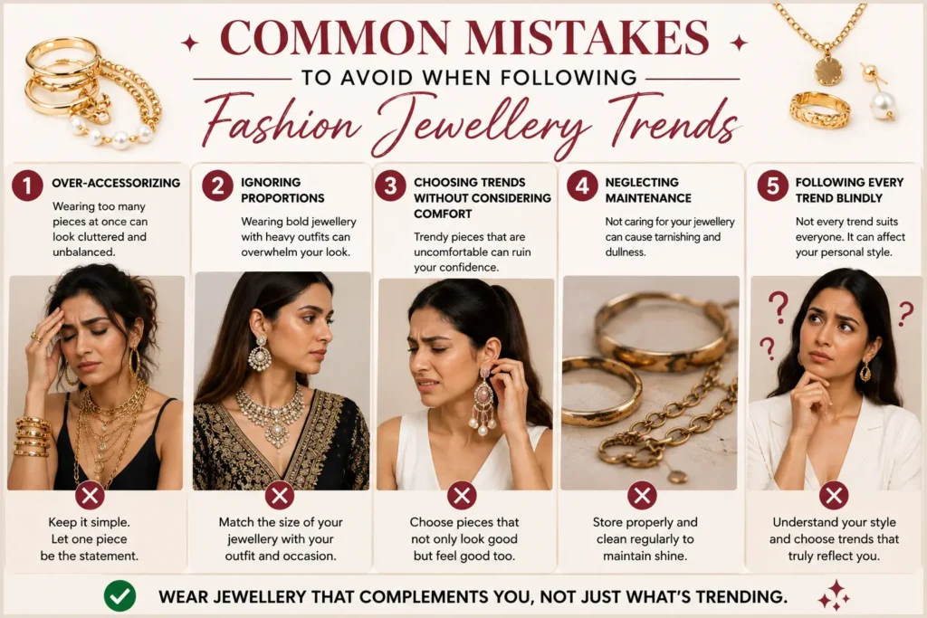 Top 5 Fashion Jewellery Trends Inspired by Celebrities common mistakes to avoid for fashion jewellery trends